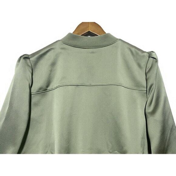 Hinge Lightweight Jacket Women's Size 1 Extra Small Green Full Zipup - Picture 4 of 6